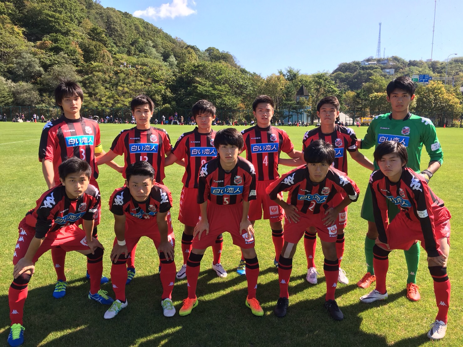 北海道コンサドーレ札幌U-18 高円宮杯U-18サッカーリーグ2016 プリンスリーグ北海道 第9節(※延期分)結果